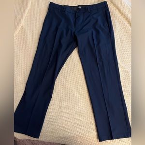 Haggar H26 Navy Blue Suit Pants Performance classic Fit (38x30)